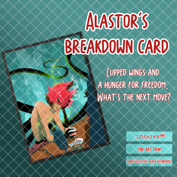 Alastor's breakdown card
