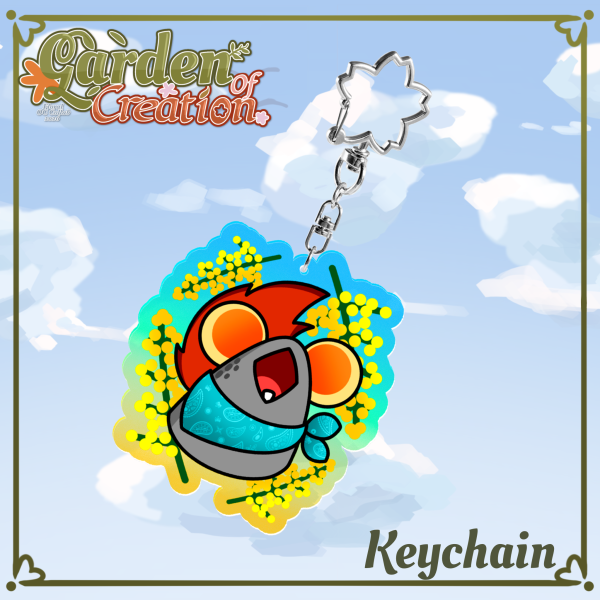Floral OC Keychain | Scam The Smallfry