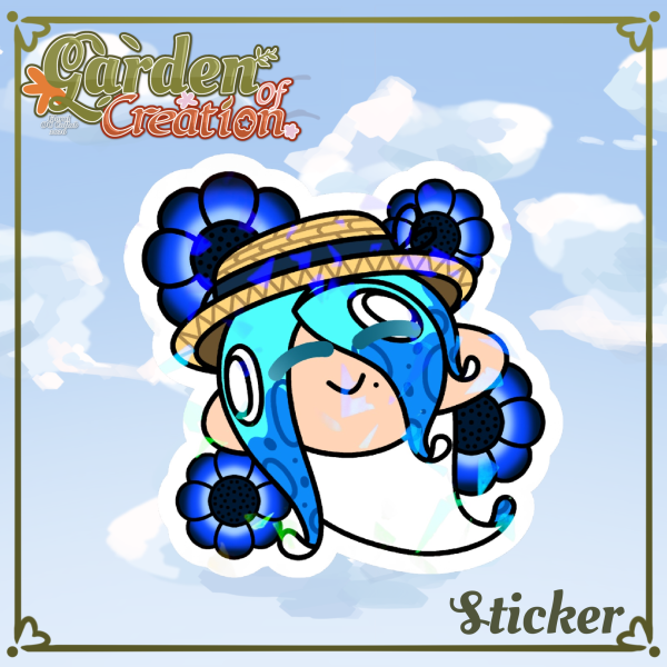 Floral OC Sticker | Isidora2.0