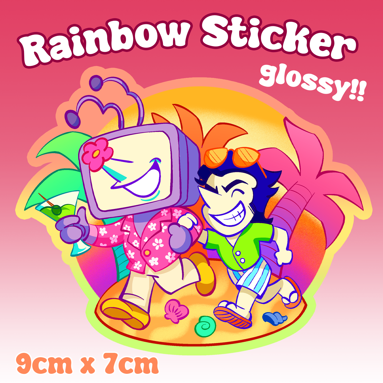 Tropic of Love Stickers