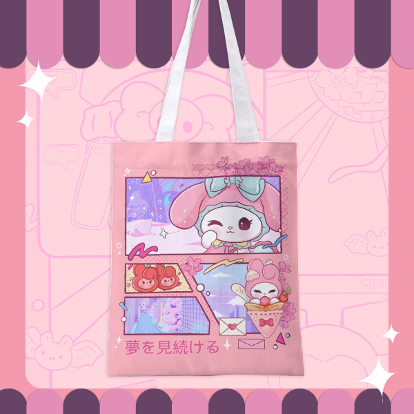 My Melody Tote Bag - (39x34cm)
