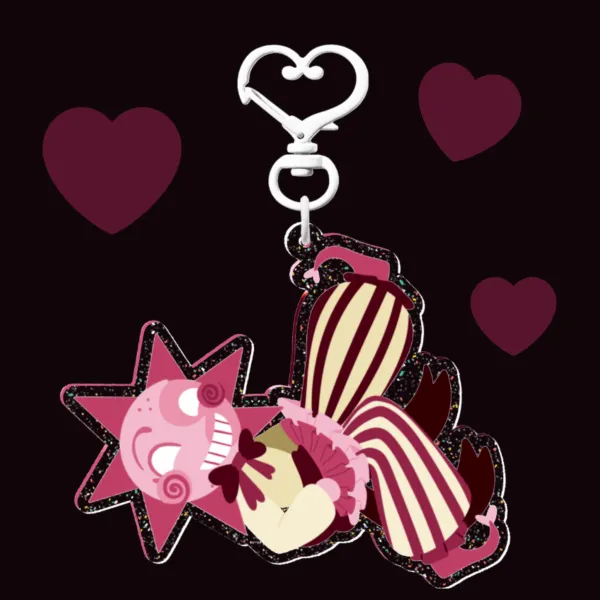 LoveDrop Lovecore sundrop Glitter Acrylic Keychains