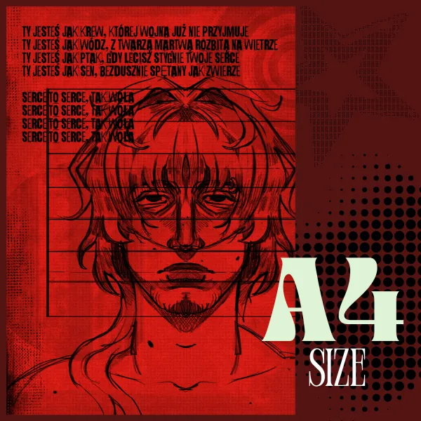 [ OC ] A4 Borys Red Print