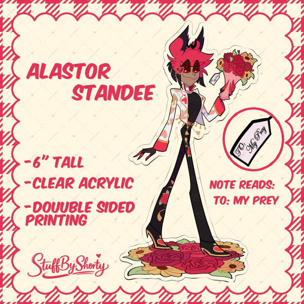 Hazbin Hotel - Alastor Standee
