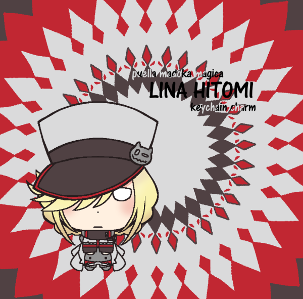 Lina Hitomi Chibi-ish Keychain