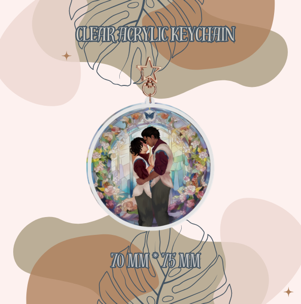 Stainglass | Jayvik Clear Acrylic Keychain