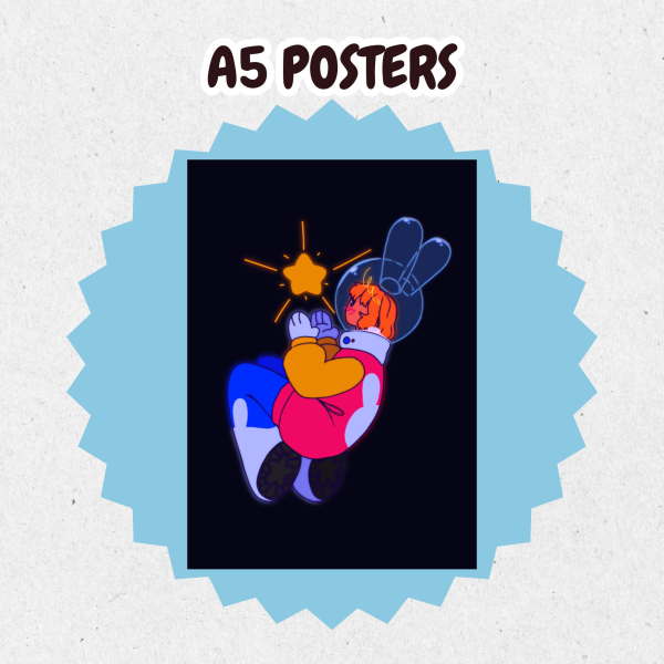 [A5 Poster] Space Bun