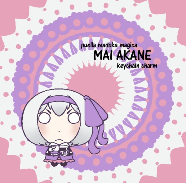 Mai Akane Chibi-ish Keychain