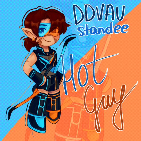 DDVAU Hotguy Standee