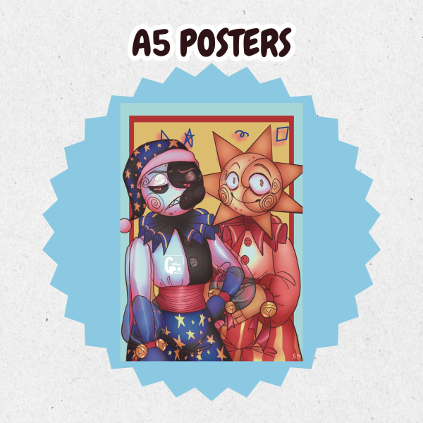 [A5 Poster] Sundrop & Moondrop