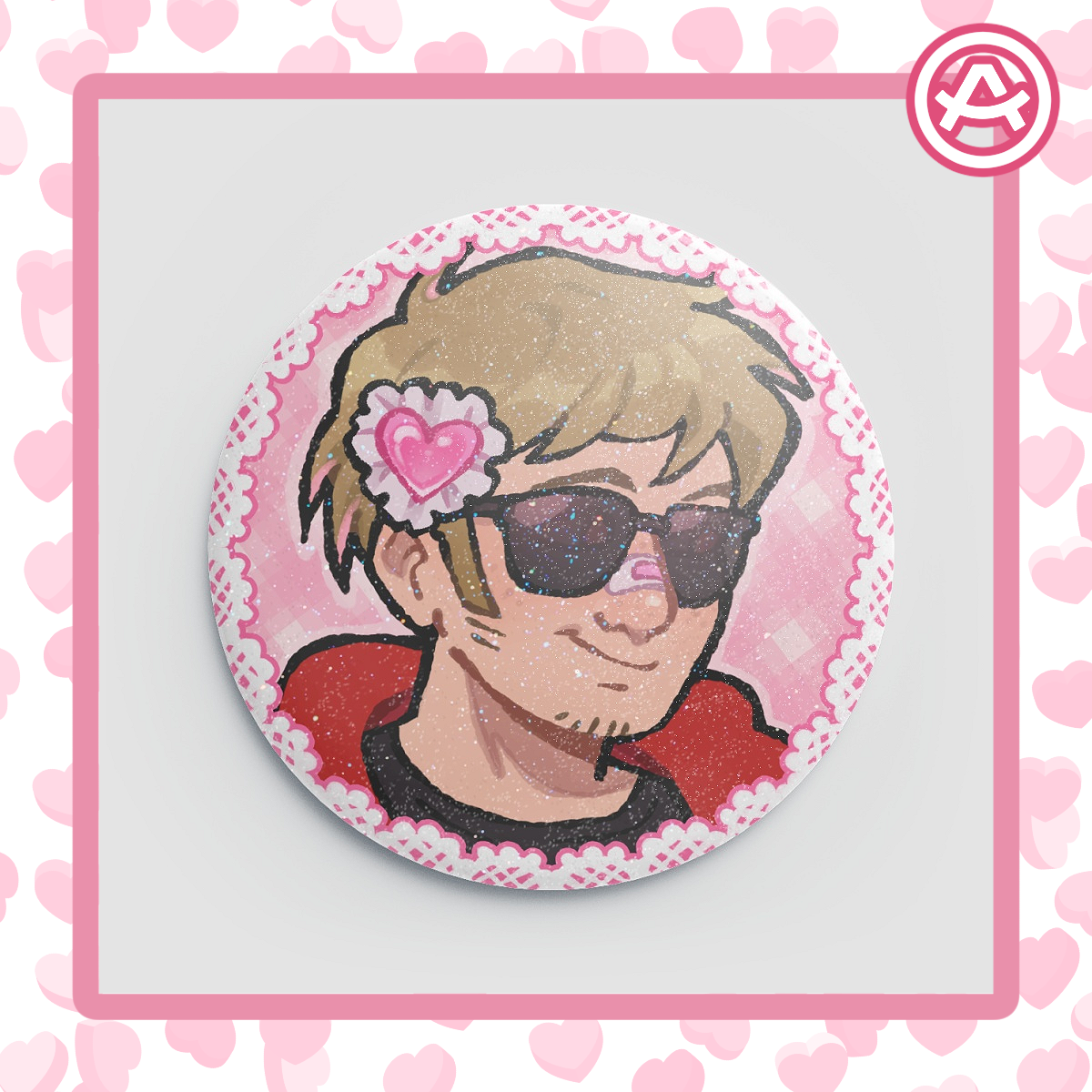 Dave ternura round badge