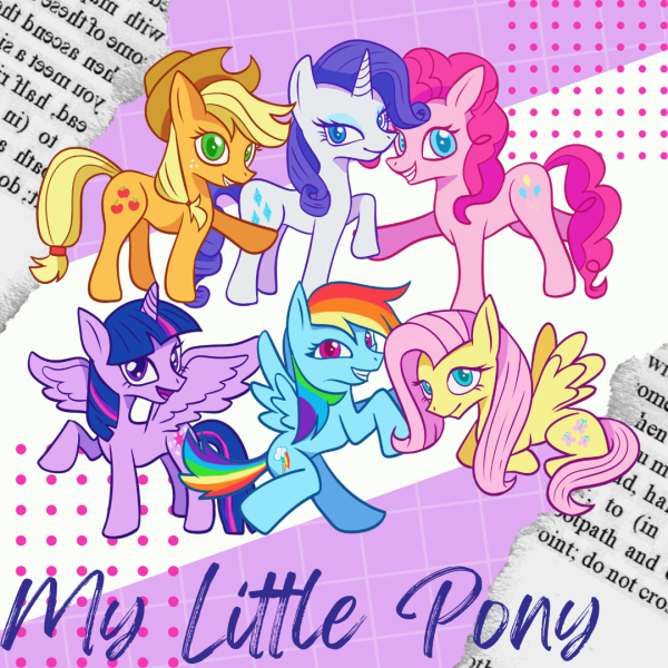 My Little Pony Coated Paper Stickers Sheet
