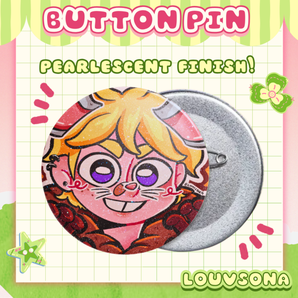 [South Park] Mouse Kenny Button Pin