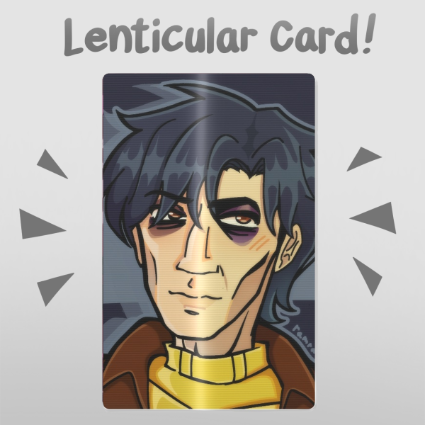 Morph & Evil Morph Lenticular Card