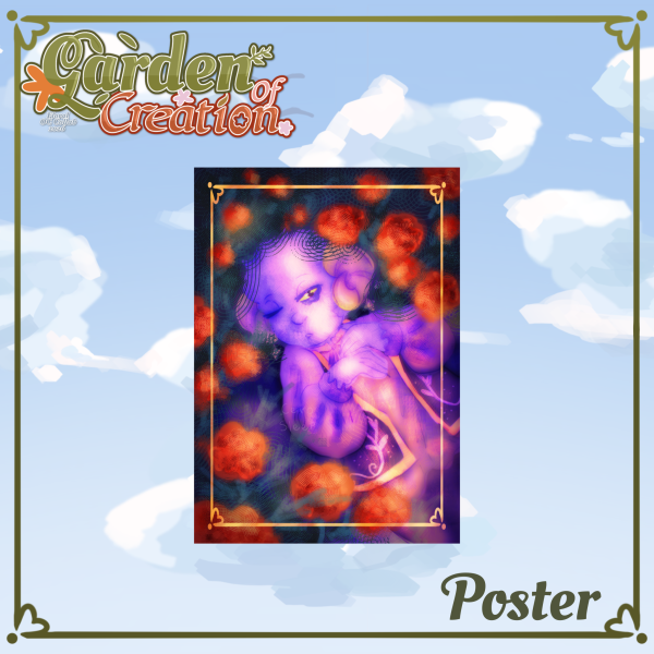 Trece - Mexican Marigold Poster - Garden of Creation