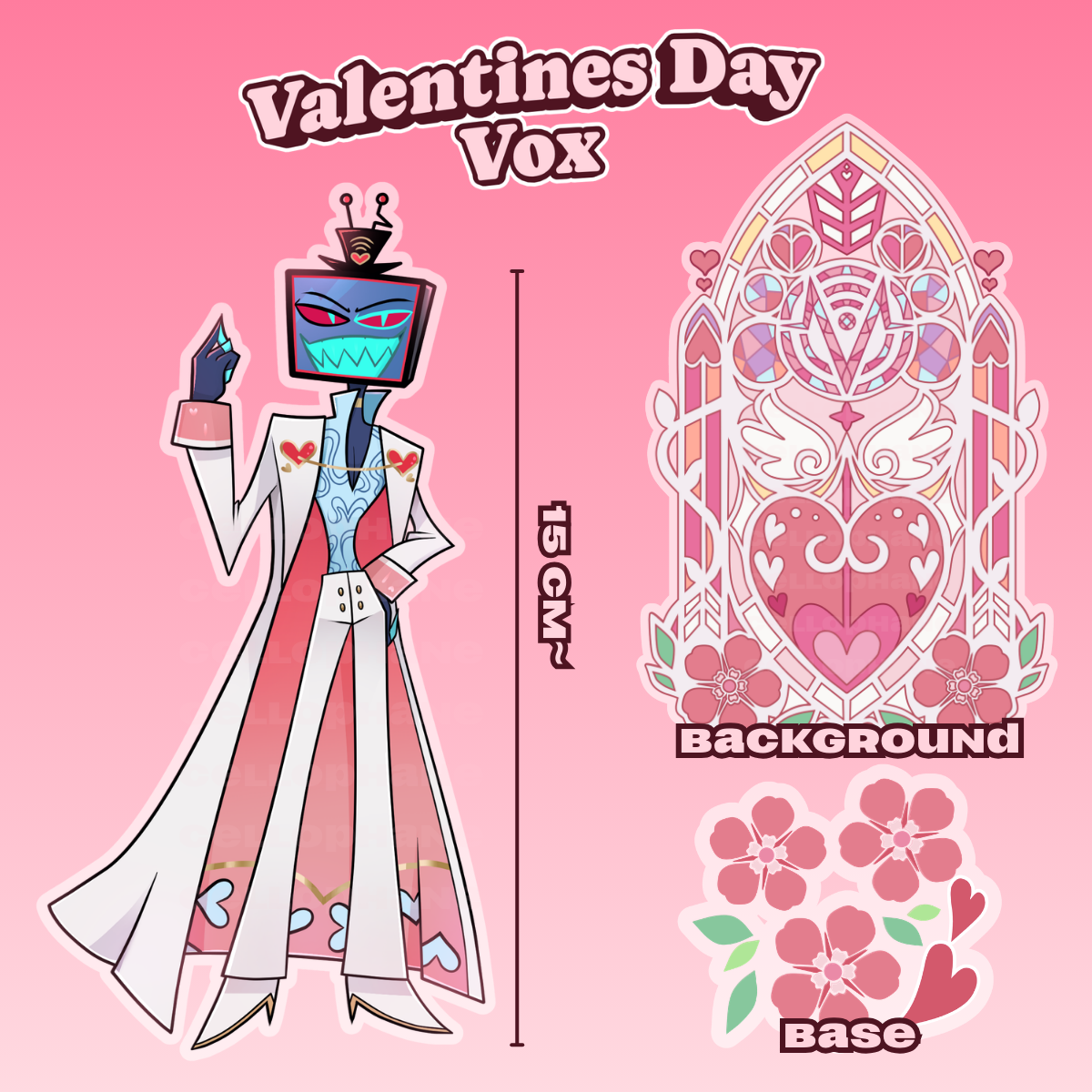VOXTEK VALENTINES DAY STANDEE