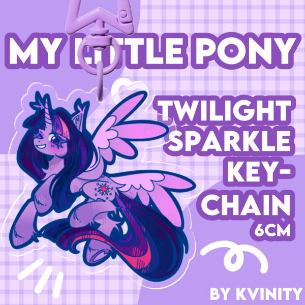 MLP - Twilight Sparkle Keychain