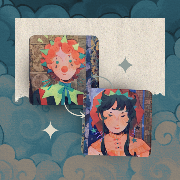 Sal & Ming ✦ Lenticular Sticker