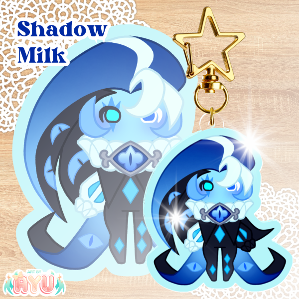 Shadow Milk Keychain
