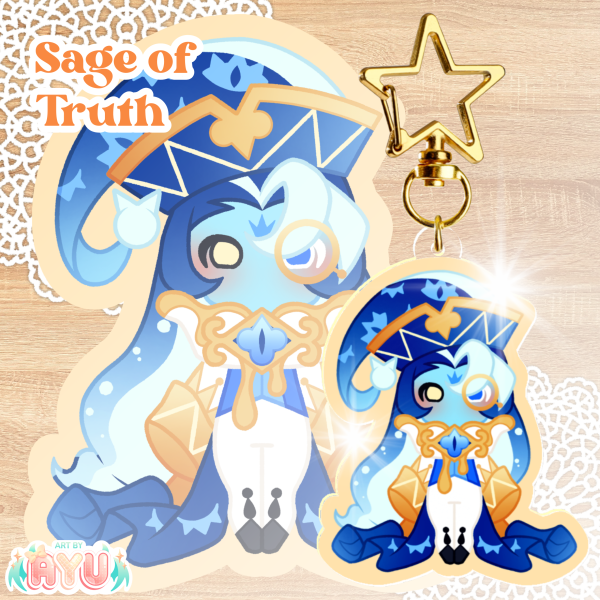 Sage of Truth Keychain