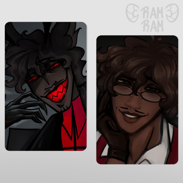 Alastor & Human Al Redesigns Card
