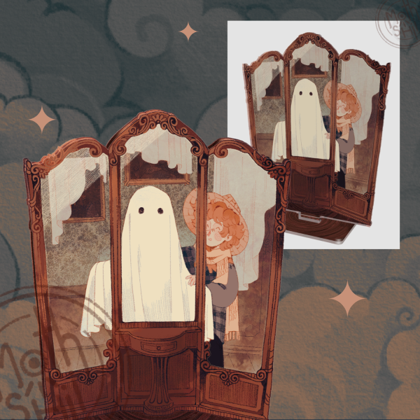 A costume for ghosts ✦ Full Bleed Acrylic Standee
