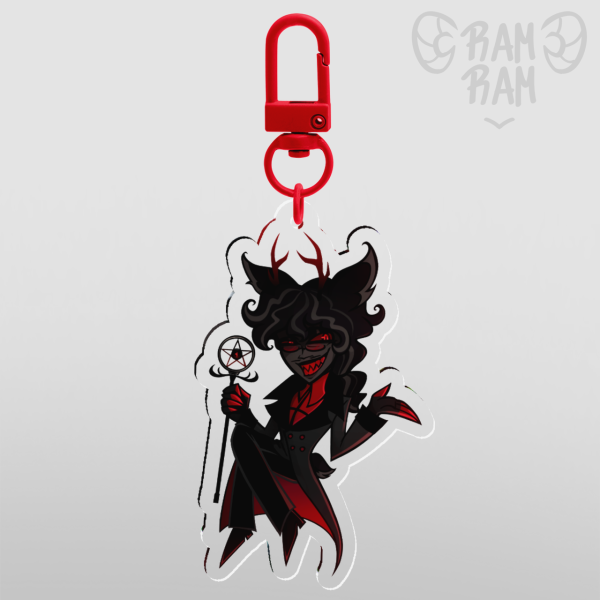 Alastor Redesign Acrylic Keychain