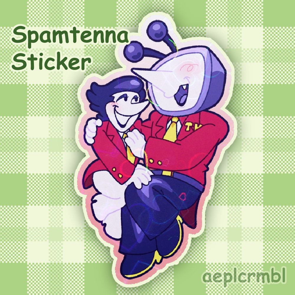 Spamtenna Sticker