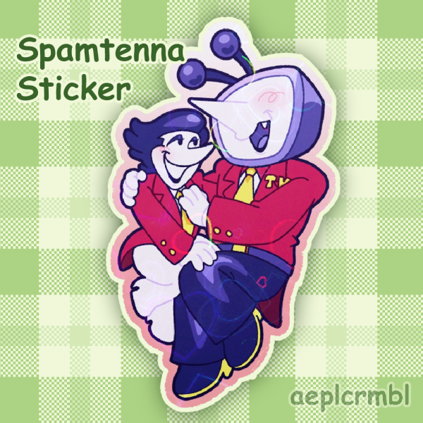 Spamtenna Sticker