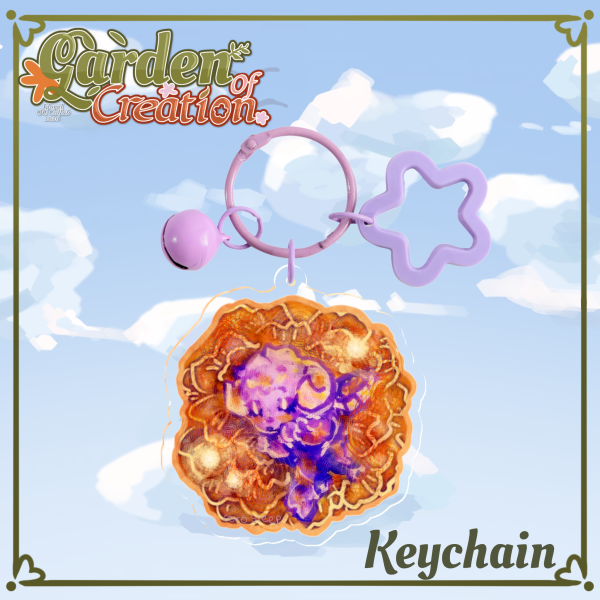 Trece - Mexican Marigold Keychain - Garden of Creation