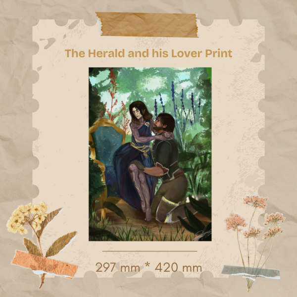 The Herald and his Lover Print