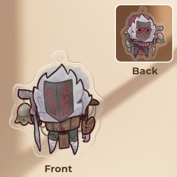 Monoco- Glitter Epoxy Charm