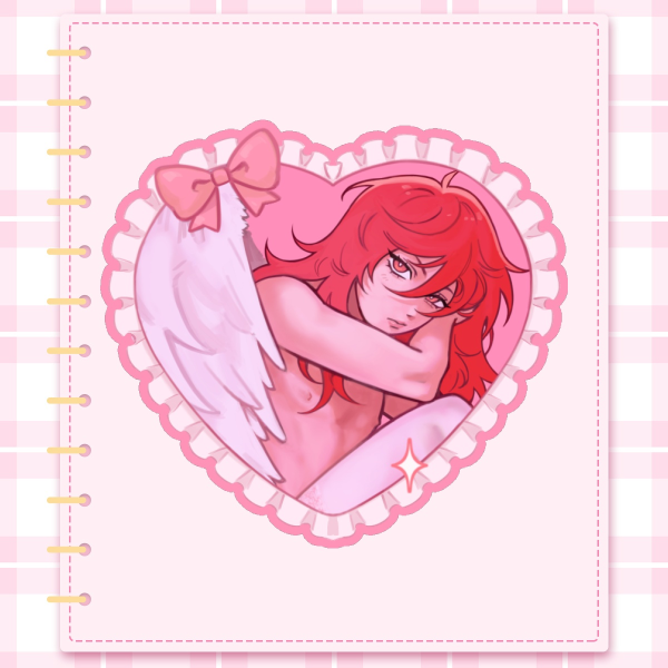 Angel Devil✦Holographic Stickers