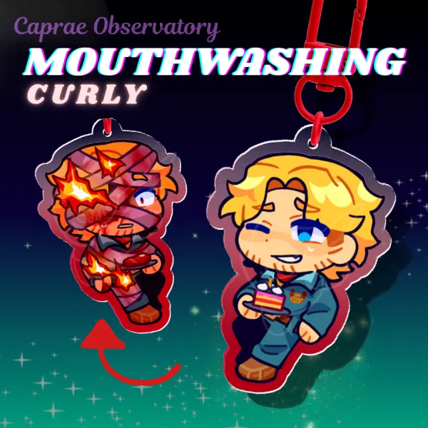 Curly - [Mouthwashing] Acrylic Keychains