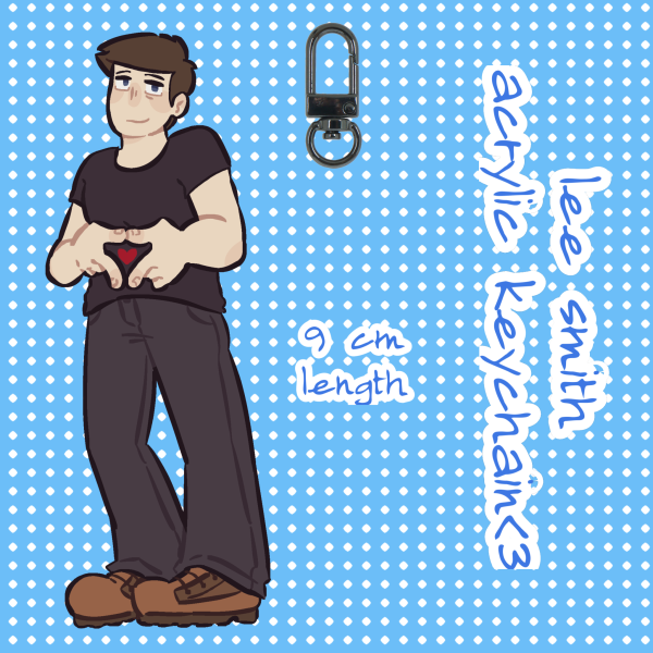 lee smith (9cm) acrylic keychain