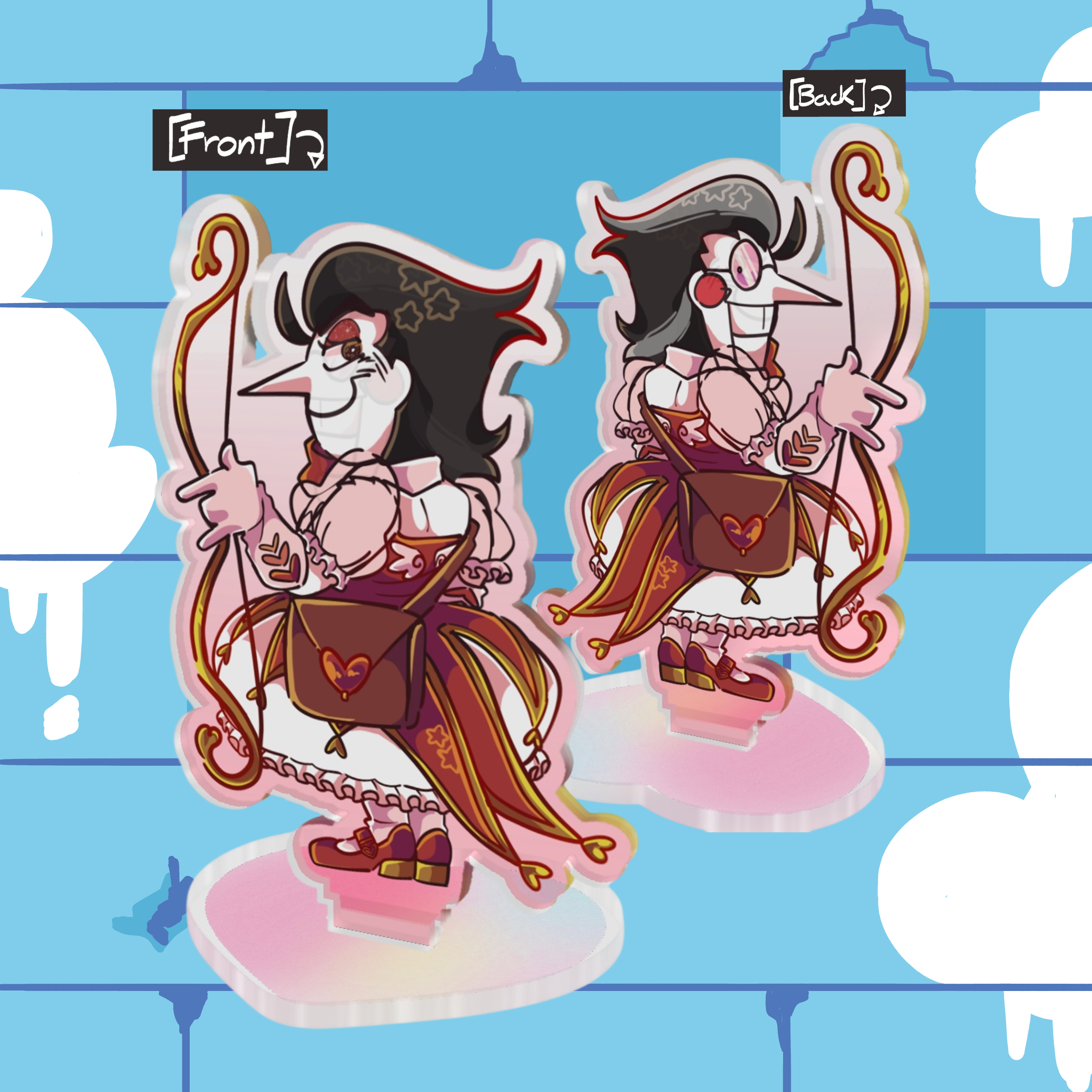 Magical Girl Spamton Standee