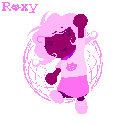 Roxy Acrylic Keychain