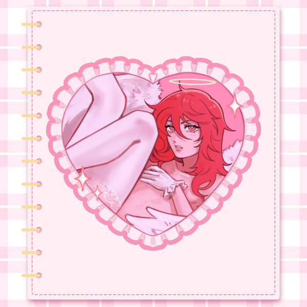 Angel Devil✦Holographic Stickers