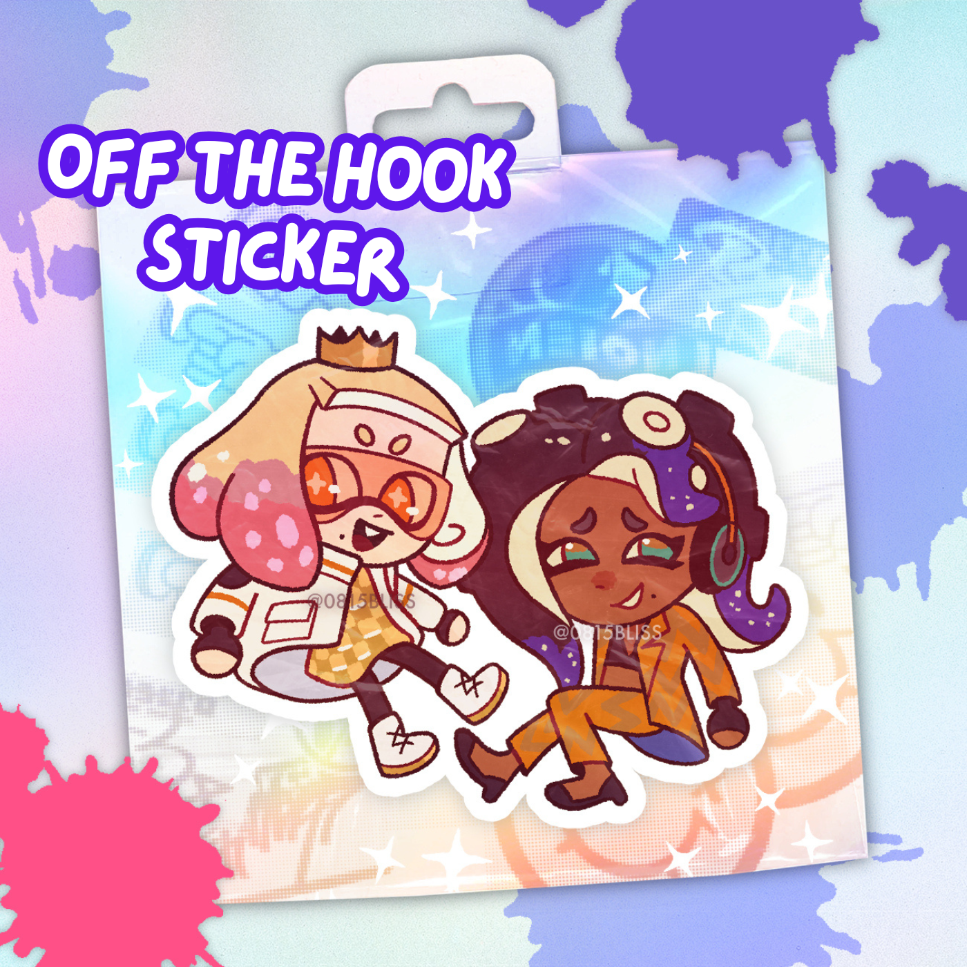 Splatoon Off the Hook Sticker