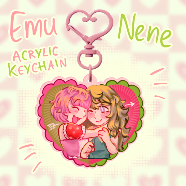 Emunene Acrylic Keychain