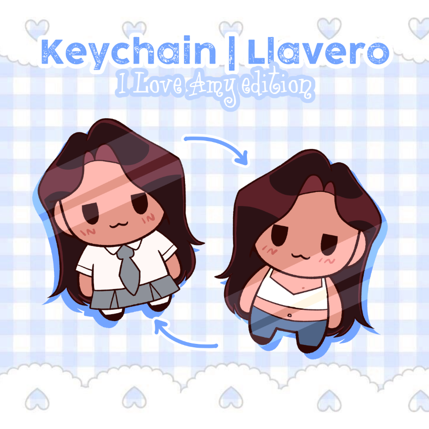 LLAVERO Camilla 💙 I Love Amy