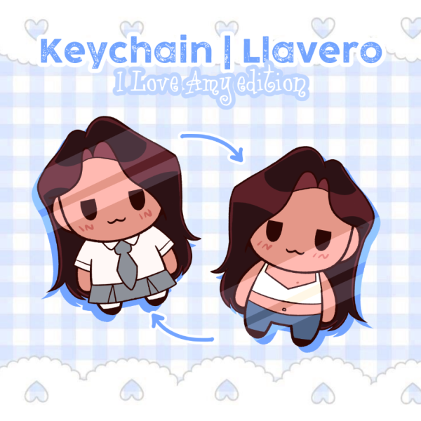 LLAVERO Camilla 💙 I Love Amy