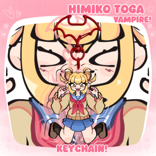 Himiko Toga mha bnha my hero Acrylic Keychain