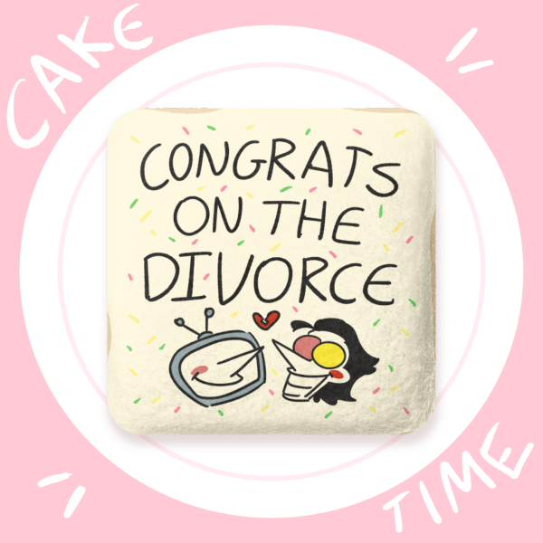 Spamtenna Cake | Square Plush Badge