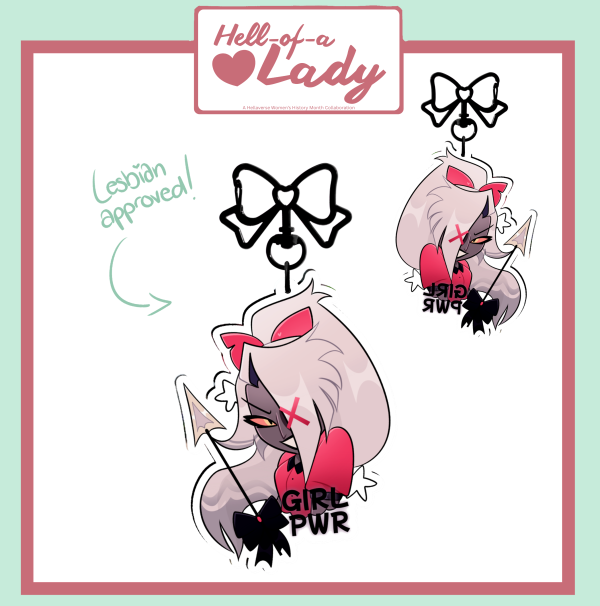 Vaggi ~ Hell-of-a Lady Keychain