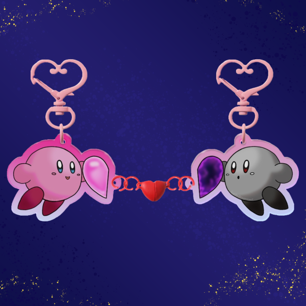 [Poyo] Heart Heroes ~ Acrylic Magnet Keychains