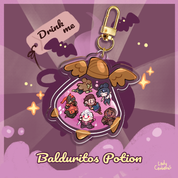 Love potion BG3 - Keychain