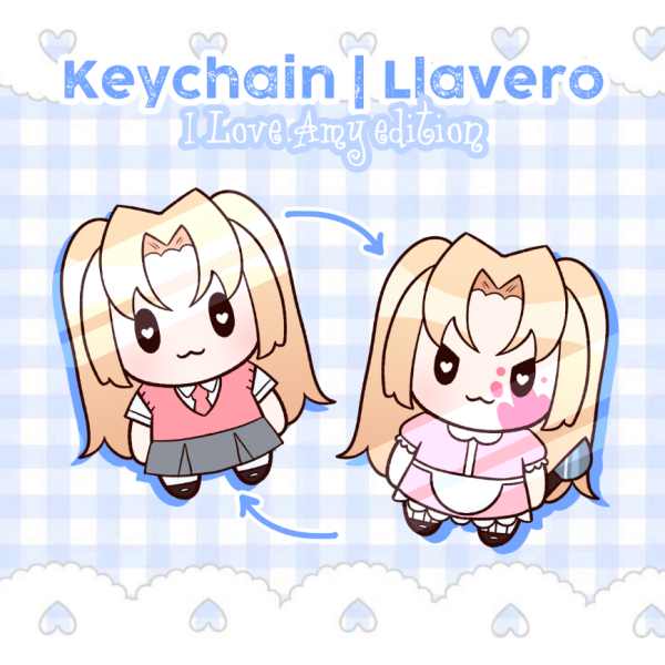 LLAVERO Bibi 💙 I Love Amy