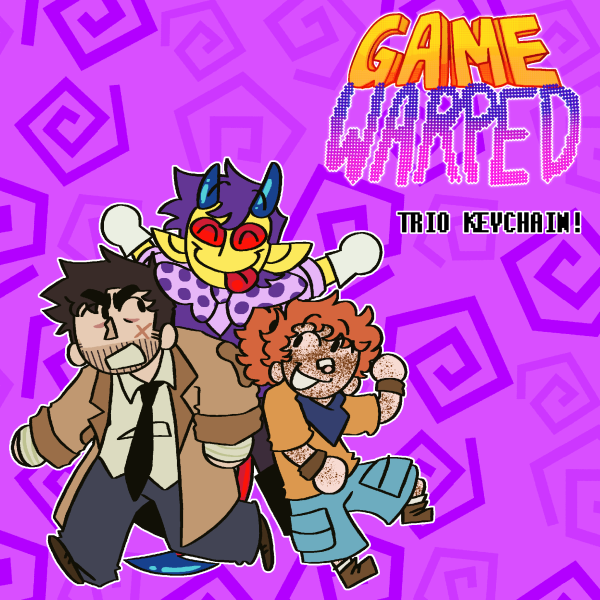 Game Warped: Trio Keychain!