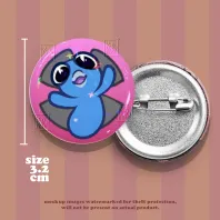 BBA happy Wimbit ✧ button